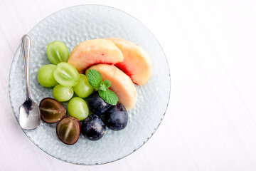 フルーツの盛り合わせ　fruit