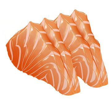 salmon shashimi