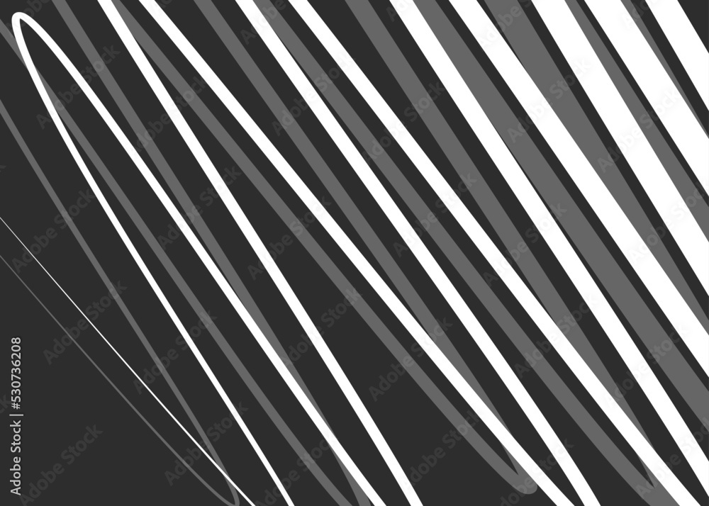 Poster simple background with overlapping wavy lines and with some copy space area