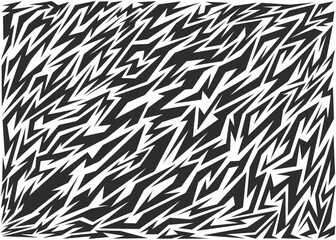 Abstract background with seamless sharp, zigzag and arrow pattern