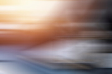Conceptual bright motion blur linear colorful soft light gradient abstract design background or backdrop. A blurry wallpaper with contemporary elegant artistic lines as future stripe speed technology