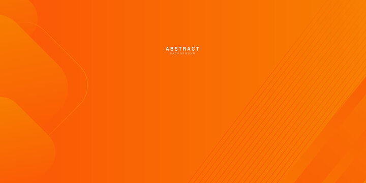 Modern orange abstract background with orange gradient line, orange background use for business, corporate, institution, poster, template, party, festive, seminar, vector, illustration © M2L