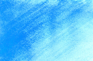 Hand drawn blue abstract  watercolor. Water texture
