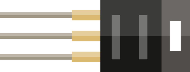 Transistor, resistor, capacitor, led or chip