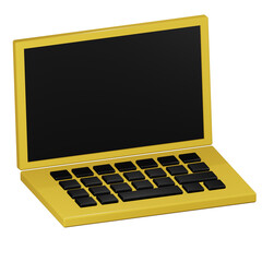 Laptop 3d icon