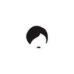 hair icon vector illustration