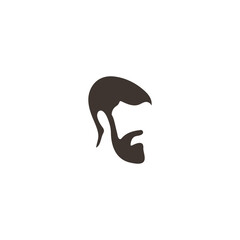 hair icon vector illustration