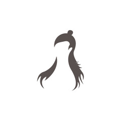 hair icon vector illustration