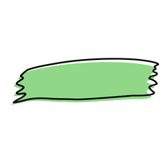 Ribbon tape marker icon