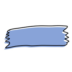 Ribbon tape marker icon