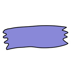 Ribbon tape marker icon