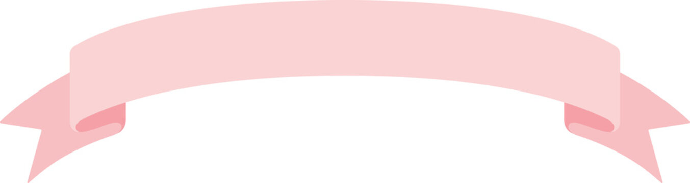 Pink Ribbon Banner PNG Image, Pink Pastel Ribbon Banner, Pink, Pastel,  Ribbon PNG Image For Free Download