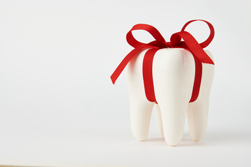 Plakat Dental treatment concept. Dental offers free treatment.