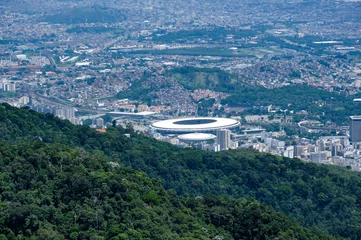 Fotobehang Football stadium Maracana in Rio de Janeiro Brazil © Mikhail