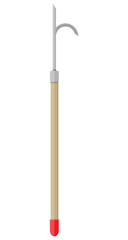 Fire hook, fire equipment