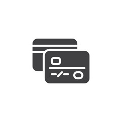 Credit card vector icon