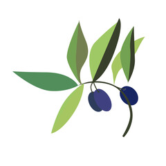 olive branch tree oil symbol