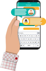 Smartphone messaging sms app