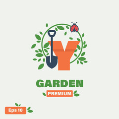 Garden Alphabet Y Logo