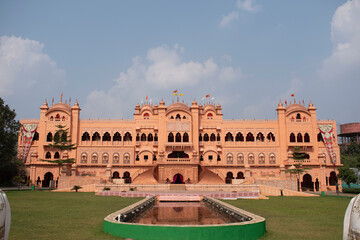 Fototapeta na wymiar Big Royal Palace Set In NDs Film World, Karjat Road, Chowk Phata, Khalapur, Karjat, Maharashtra, India