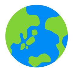 簡略化した地球