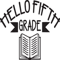 Back To School SVG And T-Shirt Design