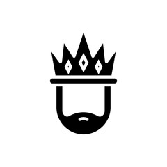 King icon design template vector illustration