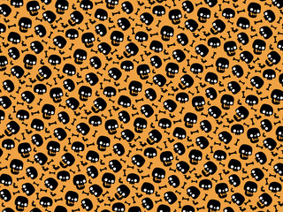 halloween pattern background