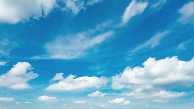 青空・雲・タイムラプス