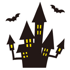 ハロウィンの城