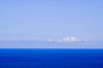 blue sky and sea