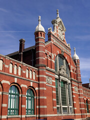 Fototapeta premium Generator hall in Viersen, an old brick building