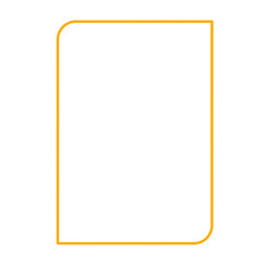 Geometric line frame border