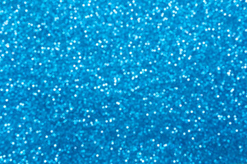 Blue bokeh background. Bright colorful abstract background. 