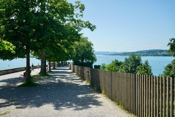 Fototapeta premium Rapperswil Switzerland 2022 June
