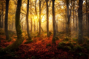 Obraz premium jack-o'-lantern pumpkin halloween