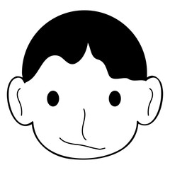 hand drawn guy illustration