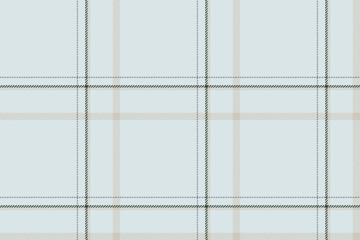 Plaid background, check seamless pattern. Vector fabric texture for textile print, wrapping paper, gift card or wallpaper.