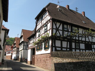 Fachwerkhaus in Dörrenbach in der Pfalz