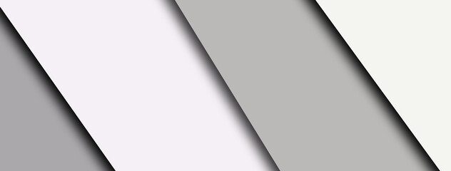 Abstract drawing. Elements of Bright white colors are placed at an angle. Banner for insertion into site.