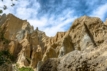 Omarama Clay Cliffs, New Zealand