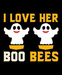 I love her Boo Bees is a vector design for printing on various surfaces like t shirt, mug etc. 
