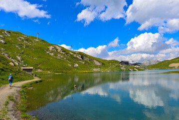 Zürser See Uferweg  in Zürs/Lech, Vorarlberg