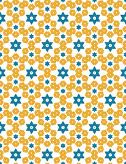 Geometric pattern. Seamless vector background. Ethnic graphic design.