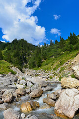 Pazüelbach bei Zürs am Arlberg / Lechquellengebirge. Vorarlberg (Österreich)