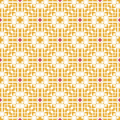 Geometric pattern. Seamless vector background. Ethnic graphic design.