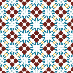 Geometric pattern. Seamless vector background. Ethnic graphic design.