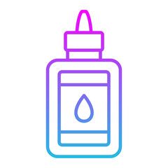 Glue Line Gradient Icon