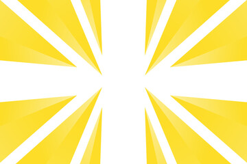 yellow sun rays