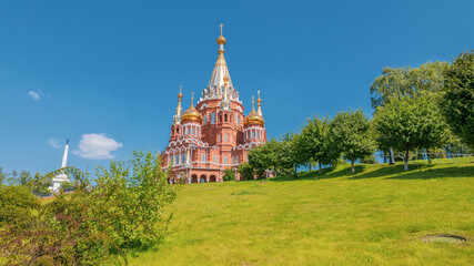Cathedral of the Holy Archangel Michael. The Cathedral of the Izhevsk Diocese of the Russian...